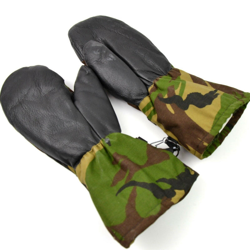 Original Dutch Army DPM Woodland Camo Mantens. Nederländerna militära handskar