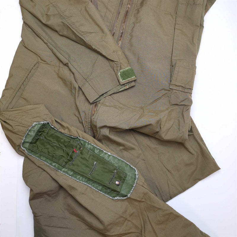 Äkta brittiska Royal Air Forces Coverall RAF -utgåva Jumpsuit Militäröverskott