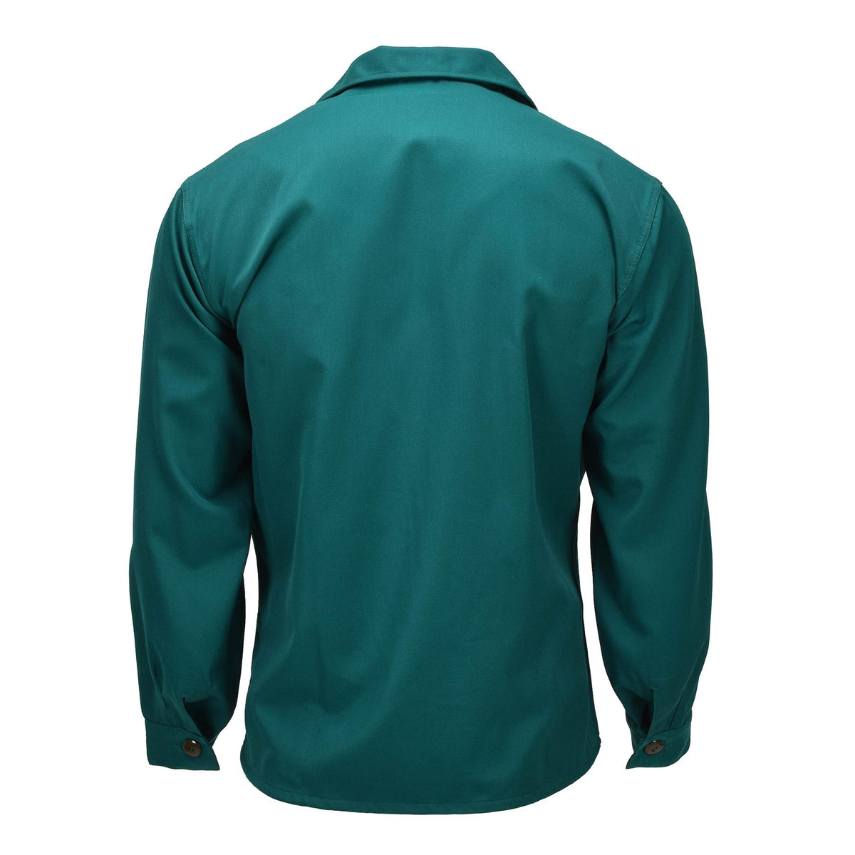 Original österrikisk militär typ 75 Field Shirt Långärmad arbetskläder Grön