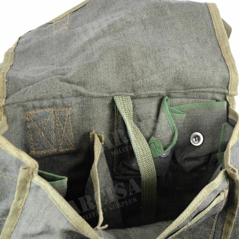 Original Polish Army Haversack Canvas Shoulder Bag Bread Bushcraft Bushcraft