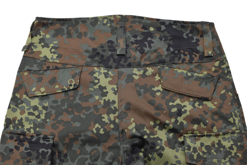 Leo Kohler Military Tactical Pants Explore Flecktarn Camo Högre midjebyxor