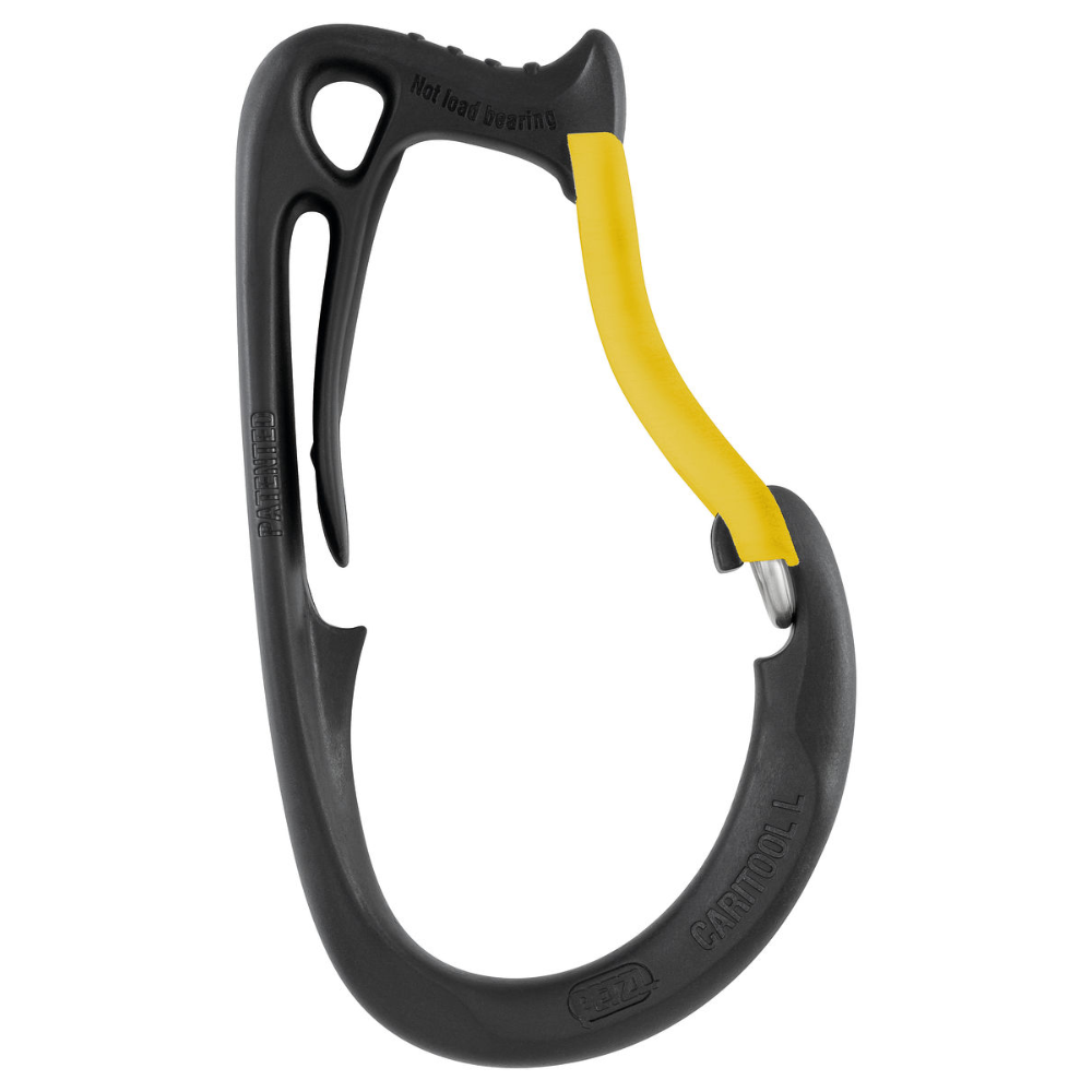 PETZL CARITOOL L Sele Verktygshållare 15kg Utrustning Organizer Svart