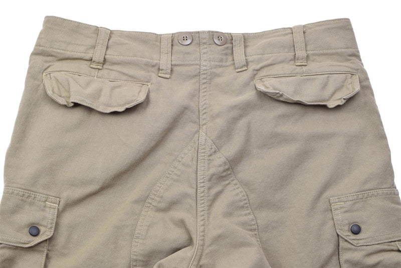 Leo Kohler Commando Trousers Special Forces Bdu Pants förstärkta bomullskaki