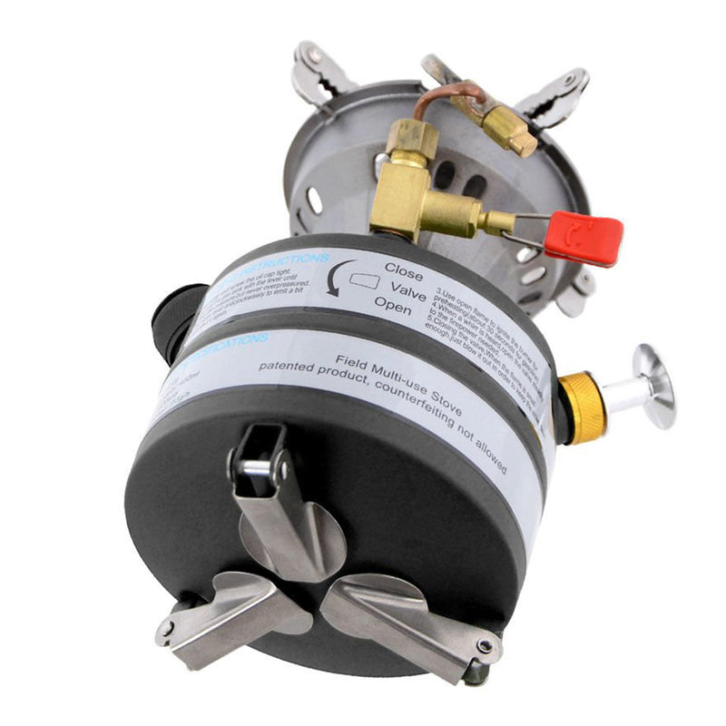 MIL-TEC U.S. Military-Style M-95 Liquid Fuel Burner Outdoor Camping Bensin spis