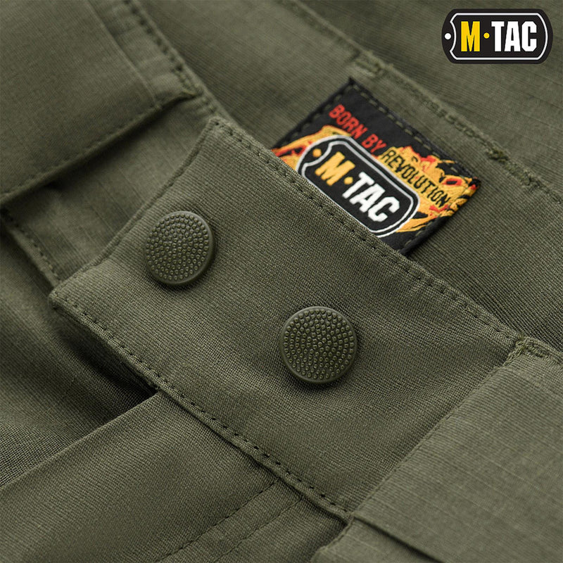 M-TAC Army Style Bermuda Shorts Combat Military Grade Stretchy Ripstop Olive