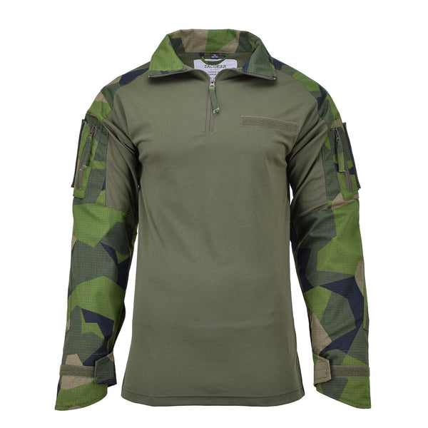 Tacgear Brand Swedish Military Style Combat Shirts Field Splinter Camo Underwear