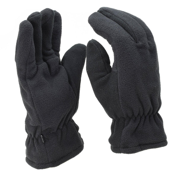 Mil-tec handskar män varm fleece thinsulate ™ foder svart vinter taktisk redskap