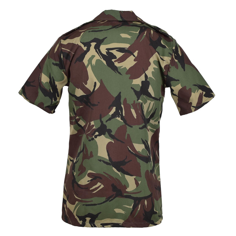 Original Botswana Military Woodland Combat Short Sleeve Shirts Lätt ny