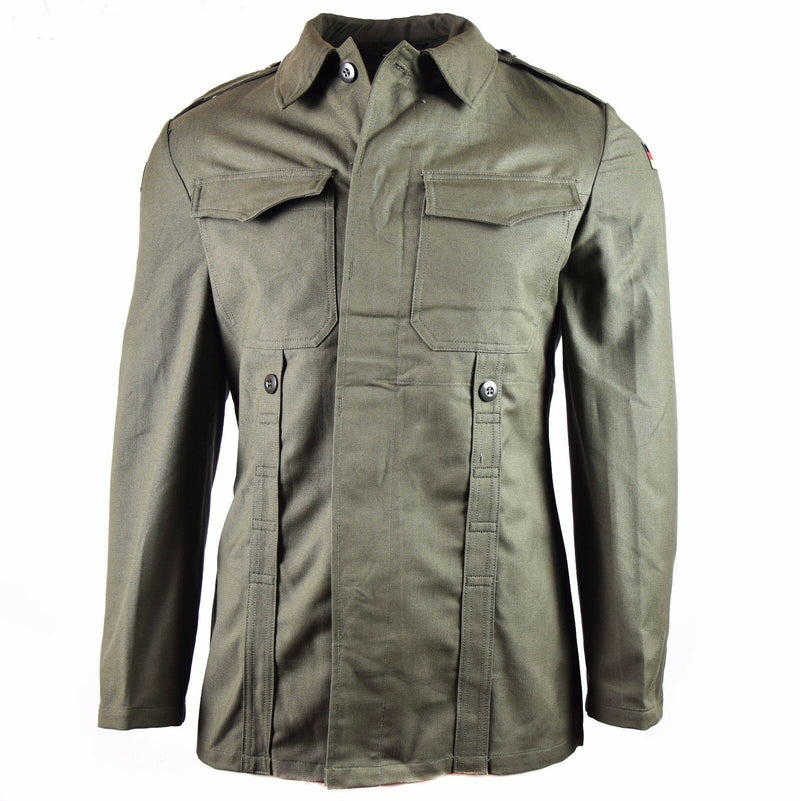 Original German Army Molskin Jacket. Vintage BW Army Field Olive Drab Jacket