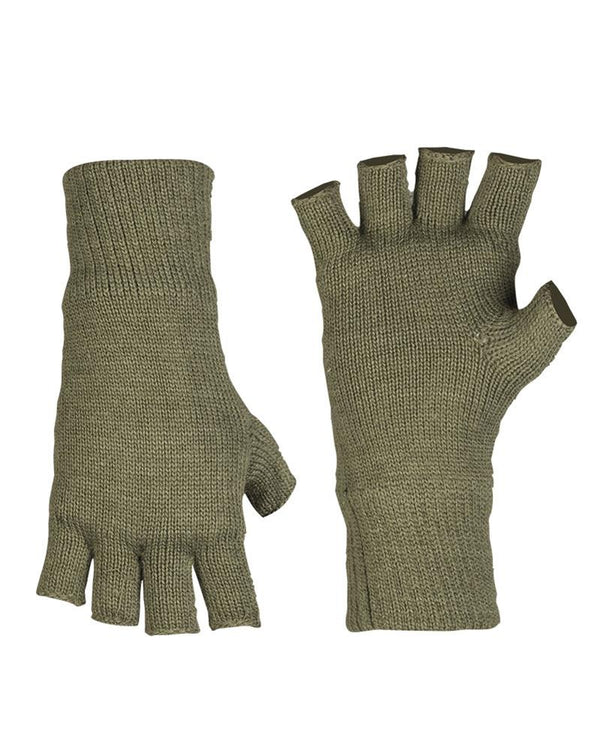 Mil-tec handskar män varm fingerfri thinsulate ™ foder oliv vinter taktisk redskap