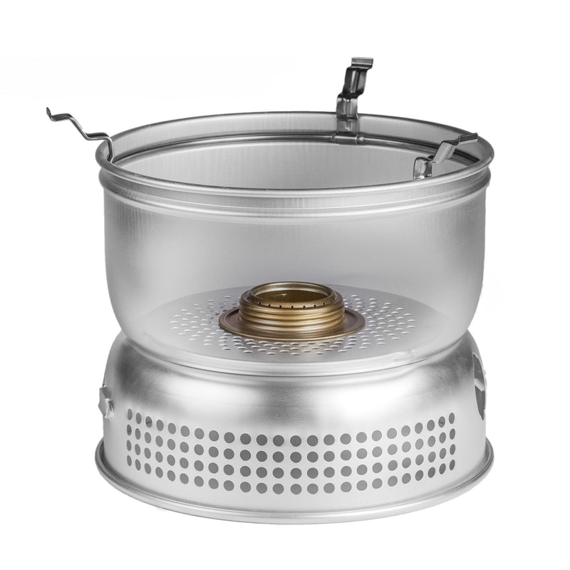Trangia utomhus matlagningssystem spis set flytande bränsle brännare non-stick stekpanna