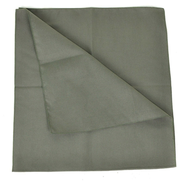 Äkta holländska armémikrofiberhandduk Militäröverskott oliv Drab New