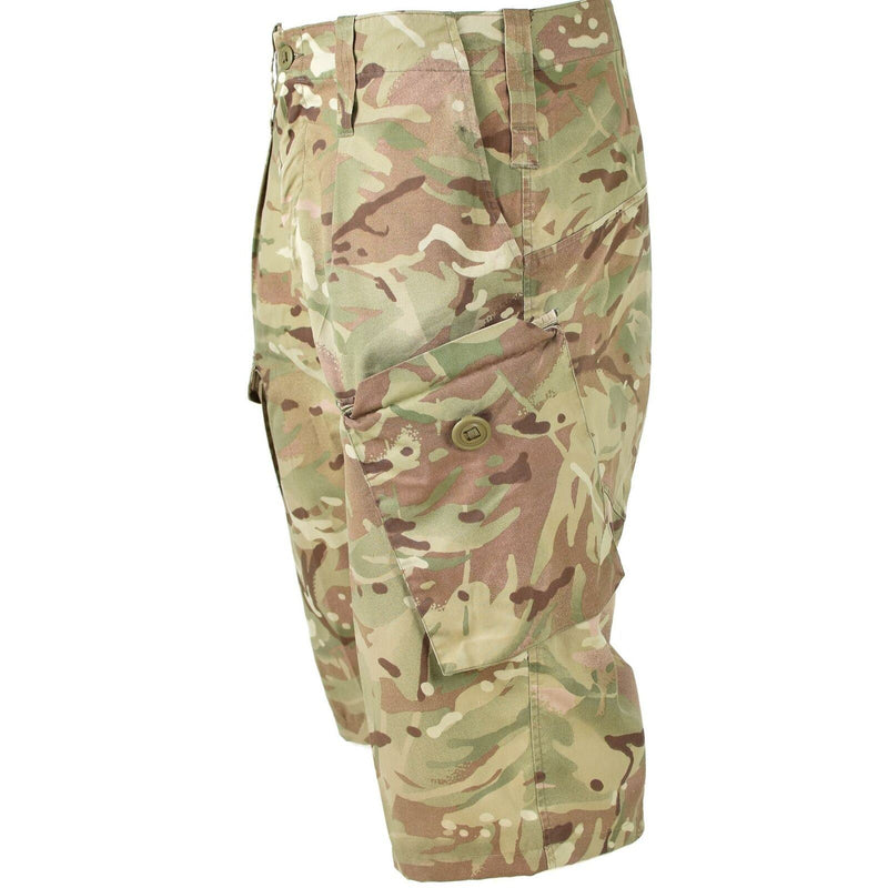 Äkine British Army Military Combat MTP Camo Shorts Military Issue Bermuda
