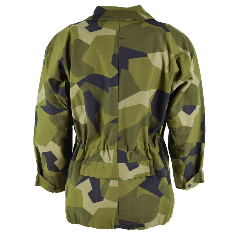 Original Swedish Army Heavy M90 Jacket Splinter Camo Military Field Troops Nya