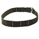 Original holländsk armé taktiskt bälte Nylon hålkoppling Militärt överskott oliv