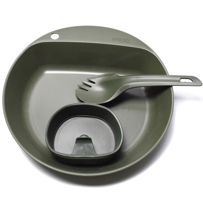 Original Wildo Pathfinder Kit Outdoor Dining -redskap Set BPA gratis camping Spork