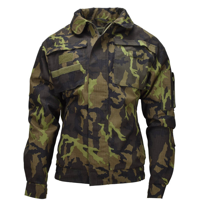 Original Czech Military Combat Field Jacka Polycotton VZ95 Camouflage