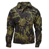 Original Czech Military Combat Field Jacka Polycotton VZ95 Camouflage