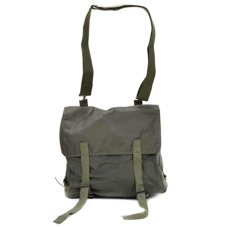 Original Österrikisk armé Combat Day Pack Military Issue Bag Haversack Olive