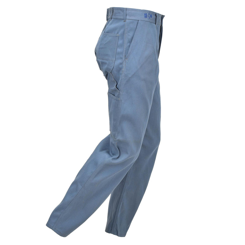 Original danska militära byxor Casual Danmark Army Personal Byxor Blue New New New