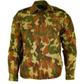 Original Rumänsk Army M90 Combat Shirt Bröstfickor Outdoor Leaf Camo