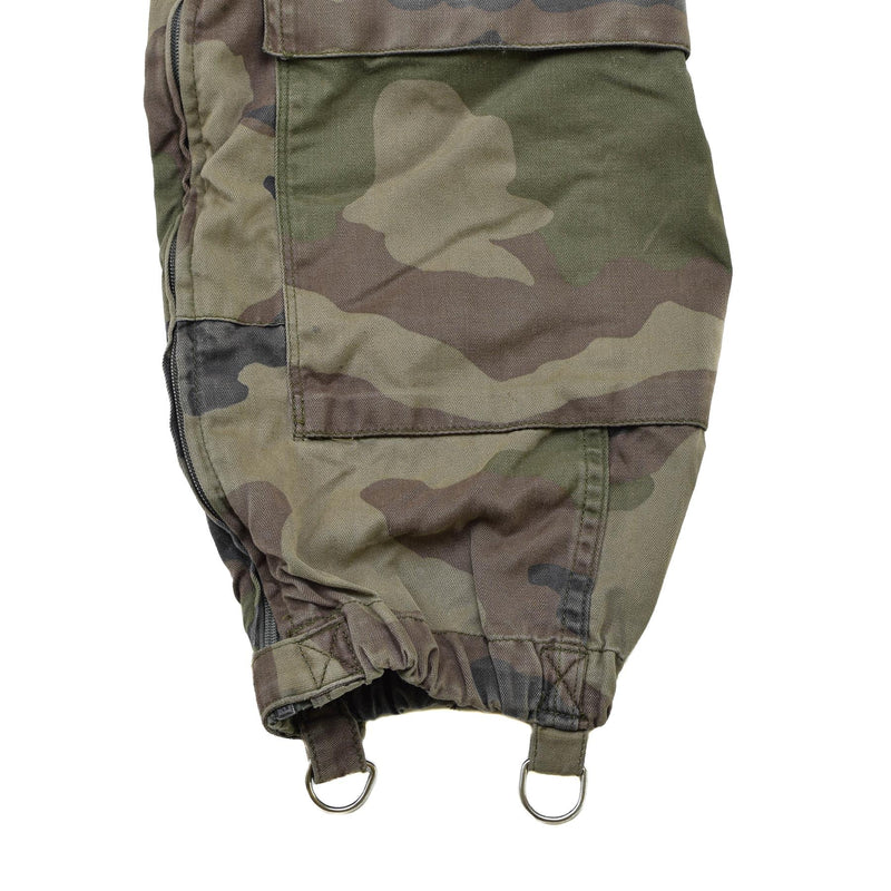 Äkta franska militära omslag Navy Mechanic Jumpsuit Roomy Fit Cce Camouflage