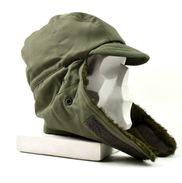 Original French Army Winter Hat Cold Weather France Military Issue Field Hat