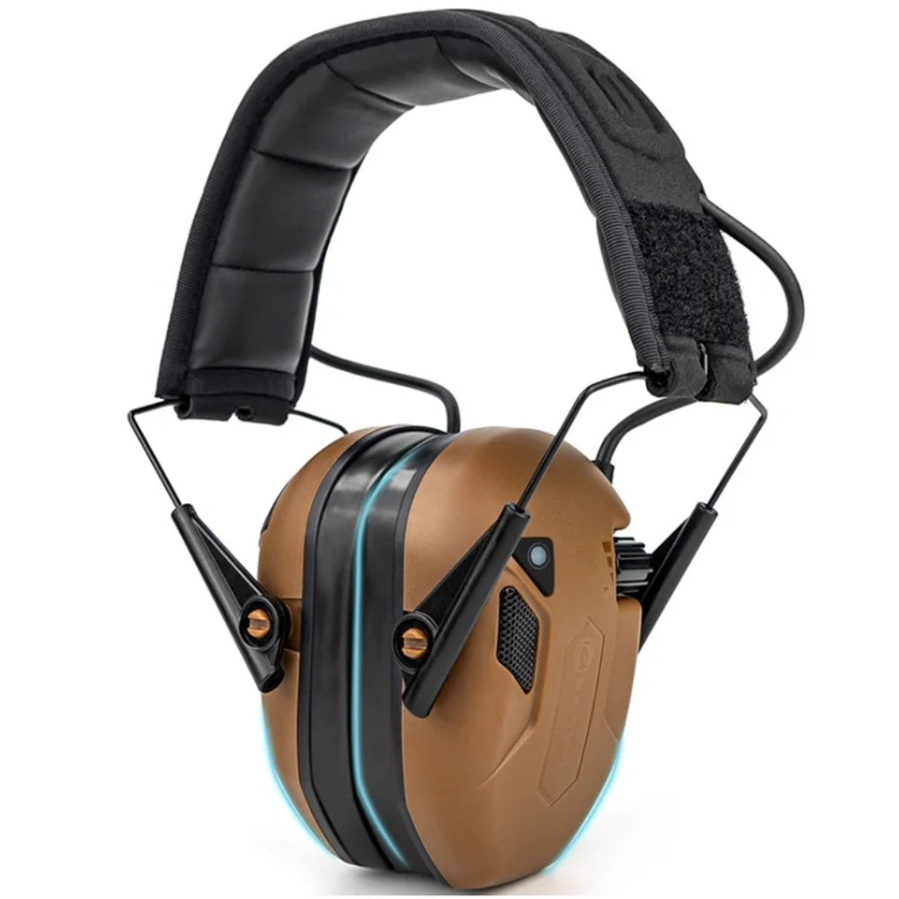 EARMOR M300T Elektroniskt hörselskydd Bluetooth 22dB NRR Coyote Brown
