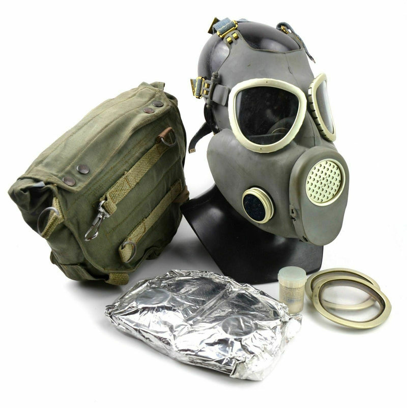 GAS MASK MP4 Filterkassett Byte av andningsskyddsfilter Ställ in nya