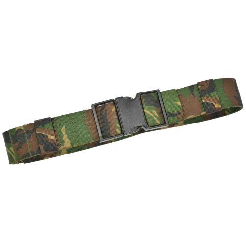 Original holländska arméfält trupper Taktiskt bälte militär webbing skogsny