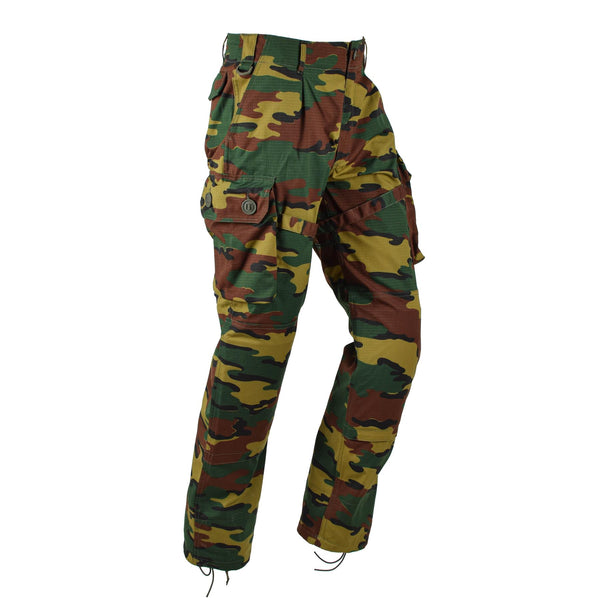 Tacgear Brand Belgien Army Style Field Cargo Combat Pants Jigsaw Camo Ripstop