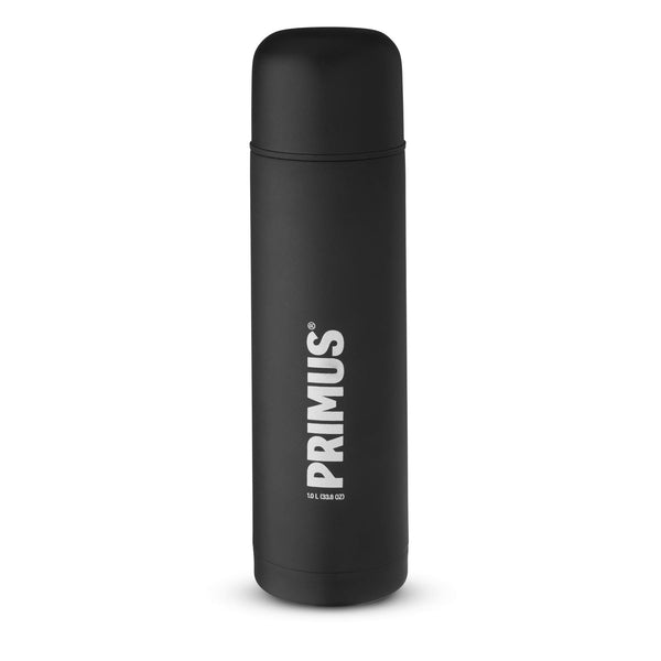 Primus vakuumflaska svart kompis 1 liter 24 timmar värme kall retention tätning mugg