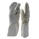 Original Bundeswehr Military Fodrade vantar 3 Finger Design Kallt väder Vit