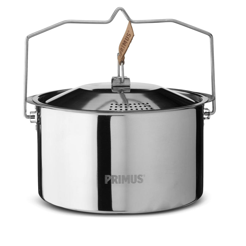 Primus Campfire Cooking Pot Stainless Steel 3L Camping Vandring utomhus köksredskap