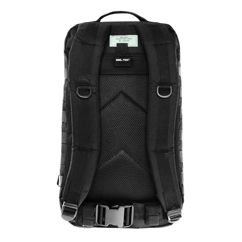 Mil-Tec U.S. Assault 36L ryggsäck Trekking Rucksack vandring utomhus dagpack svart