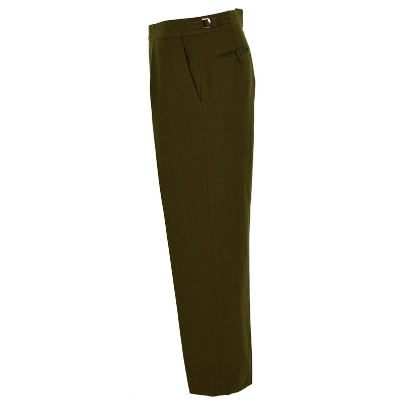 Original British Army Official Uniform Pants Od Parade byxor militär fråga