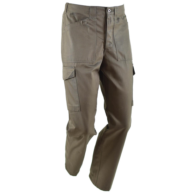 Original Österrikiska armébyxor bdu -stridsfält trupper byxor od typ 75 ny
