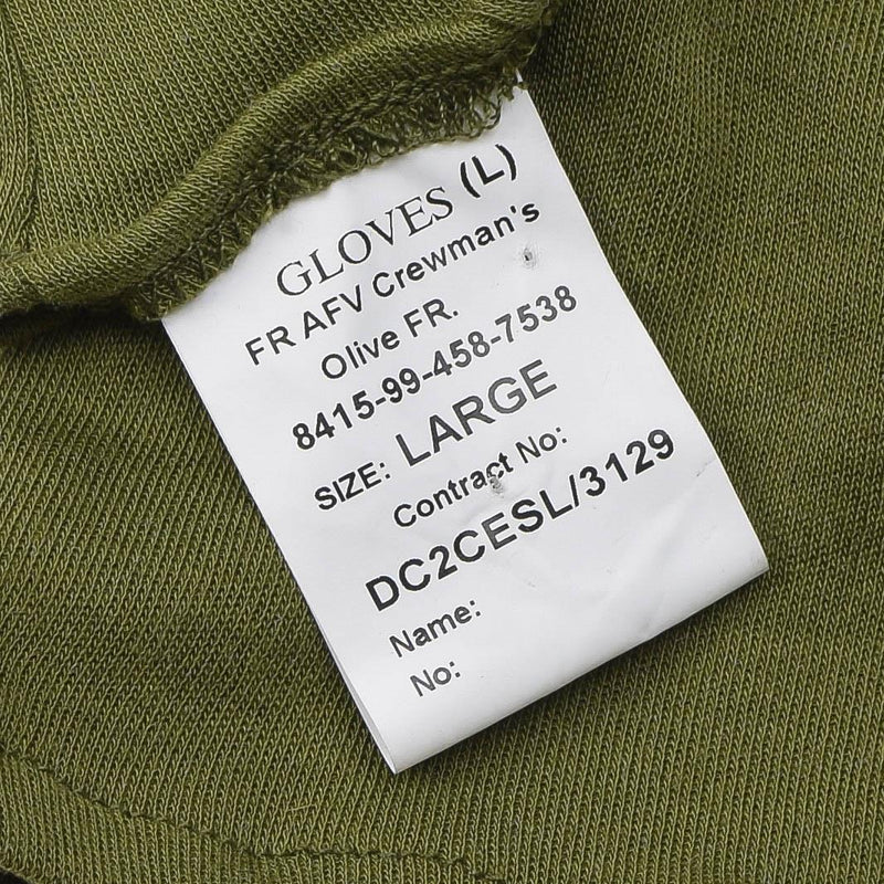 Äkta brittiska arméhandskar olivhandvärmare brandbeständiga fiberhandskar nya