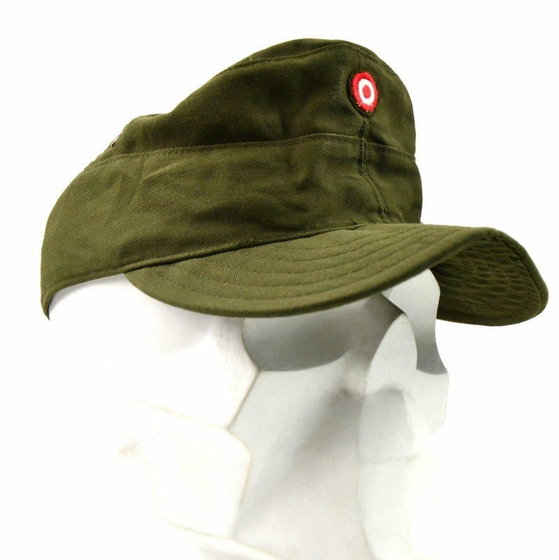 Äkta österrikiska militära överskotts trupper Field Cap Olive Od Österrike Combat Hat