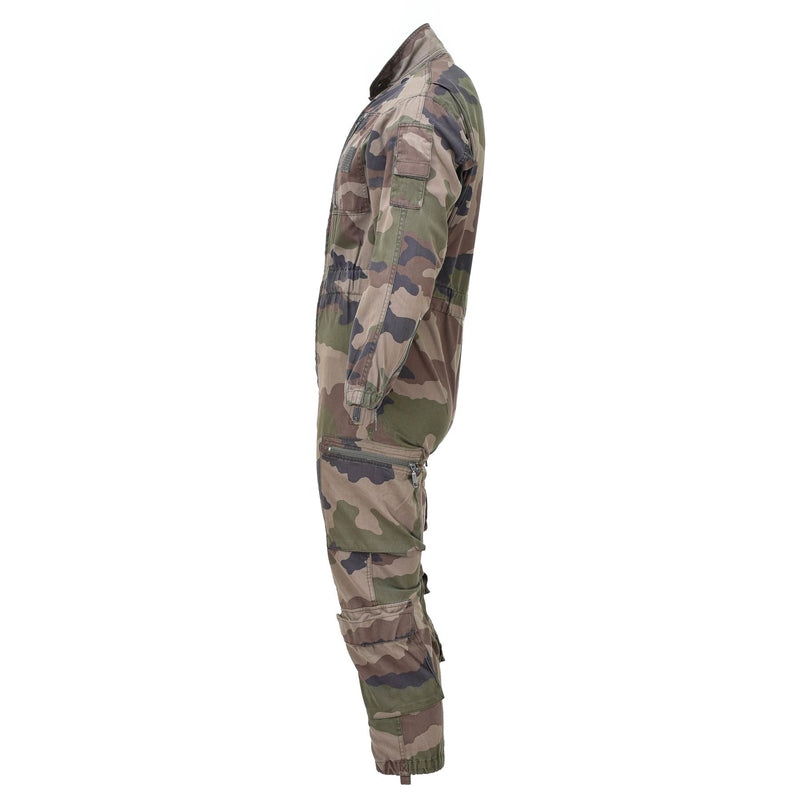 Äkta franska militära omslag Navy Mechanic Jumpsuit Roomy Fit Cce Camouflage