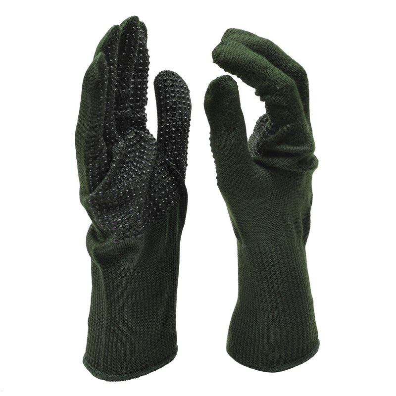 Äkta brittiska militära handskar stickade Nomex Tactical Flame Resistant Hand Wear