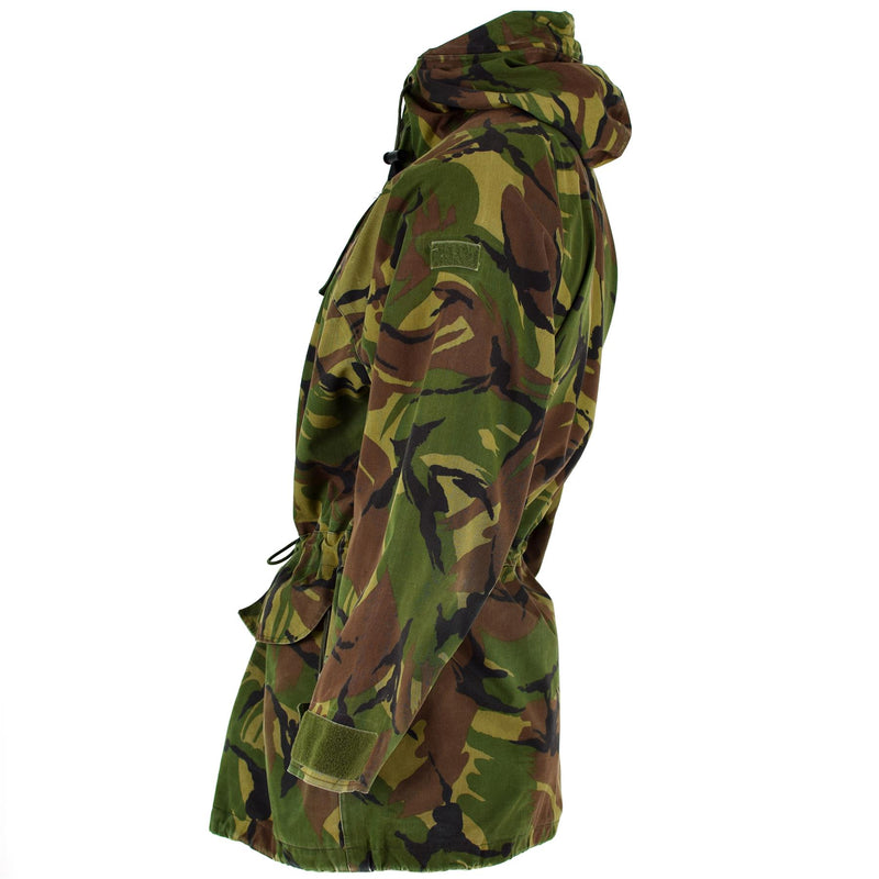 Äkta holländska arméjacka Combat DPM Goretex vattentät kamouflage överskott Parka