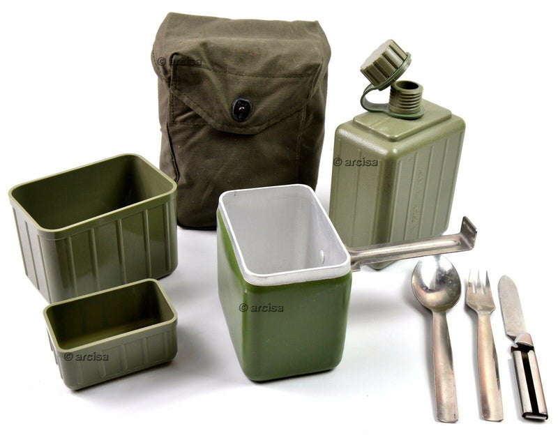 Original Jugoslavian Mess Kit. Army Military Mess Kit Canteen Cutlery