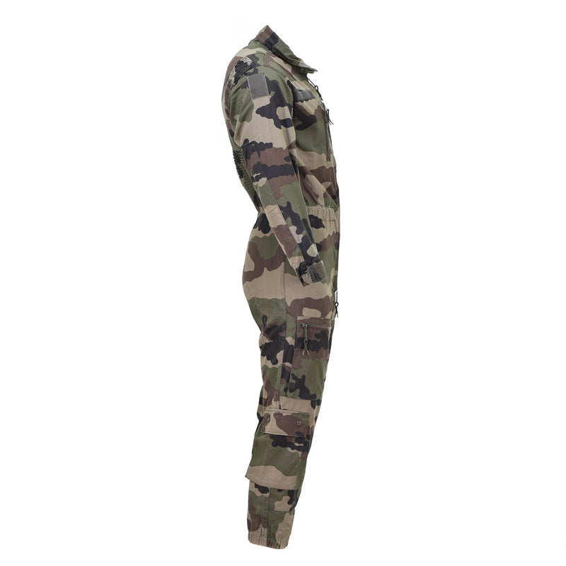 Äkta franska militära omslag Navy Mechanic Jumpsuit Roomy Fit Cce Camouflage
