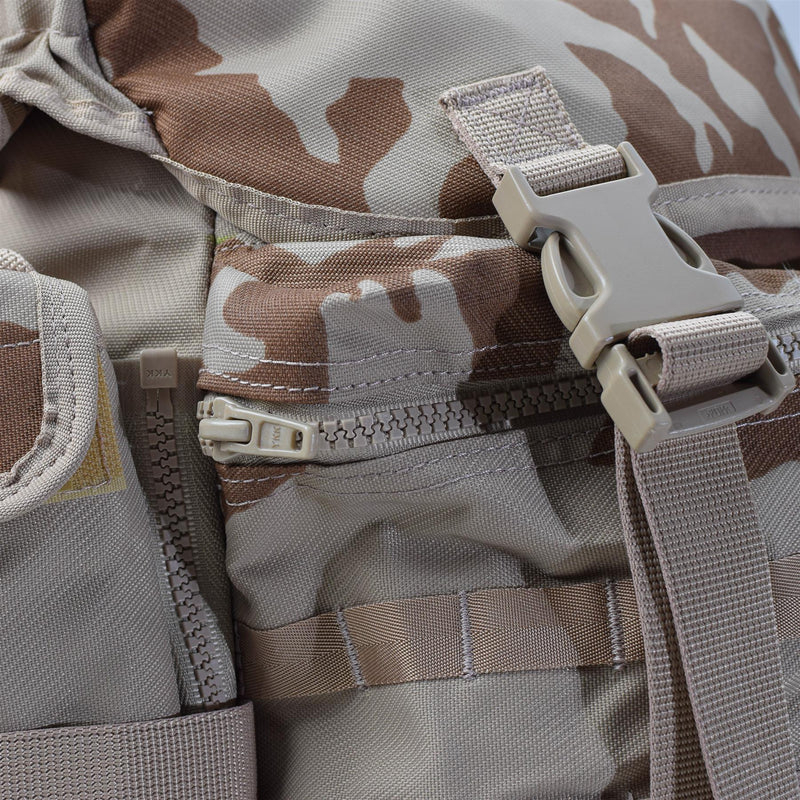 Original Tjeckien Military Molle ryggsäck öken camo 30l snabb utgåva
