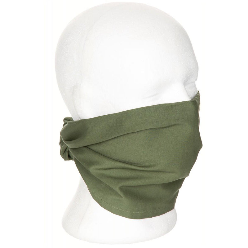 Äkta British Army Desert Scarf Green Bandana headwrap 105x40cm 41 "x16" Ny