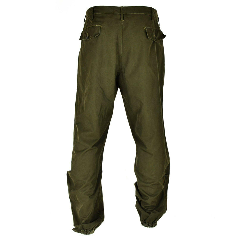 Äkta italienska arméstrandbyxor Militära byxor Field Combat O.D Olive