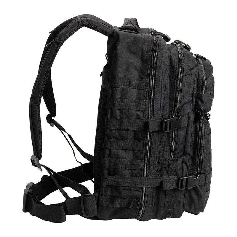 Mil-Tec U.S. Assault 36L ryggsäck Trekking Rucksack vandring utomhus dagpack svart