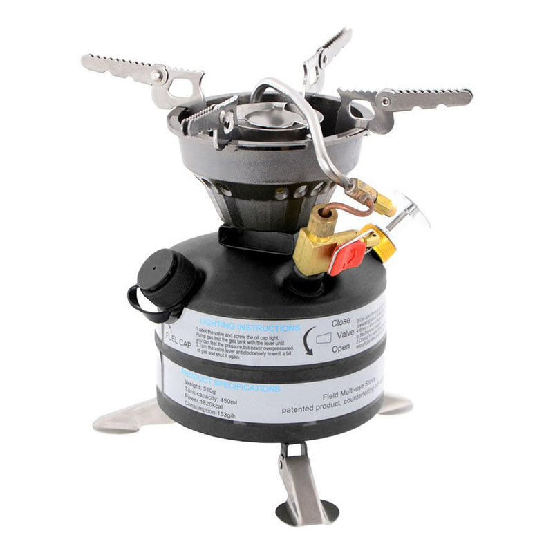 MIL-TEC U.S. Military-Style M-95 Liquid Fuel Burner Outdoor Camping Bensin spis