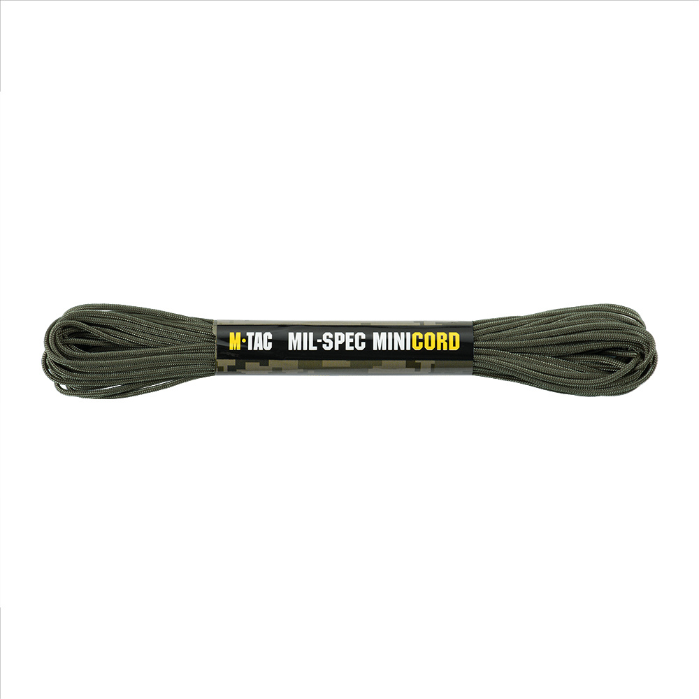 M-TAC Minicord Paracord 2,2 mm 15 m MIL-SPEC Nylon utomhusbrukskabel